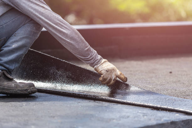 Professional Basement Waterproofing technician working in Greenfield, IL